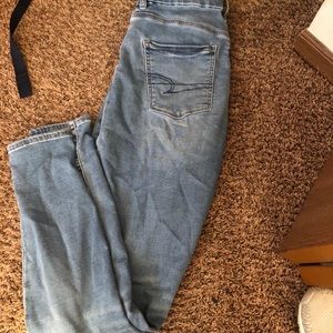 Curvy High Rose American Eagle